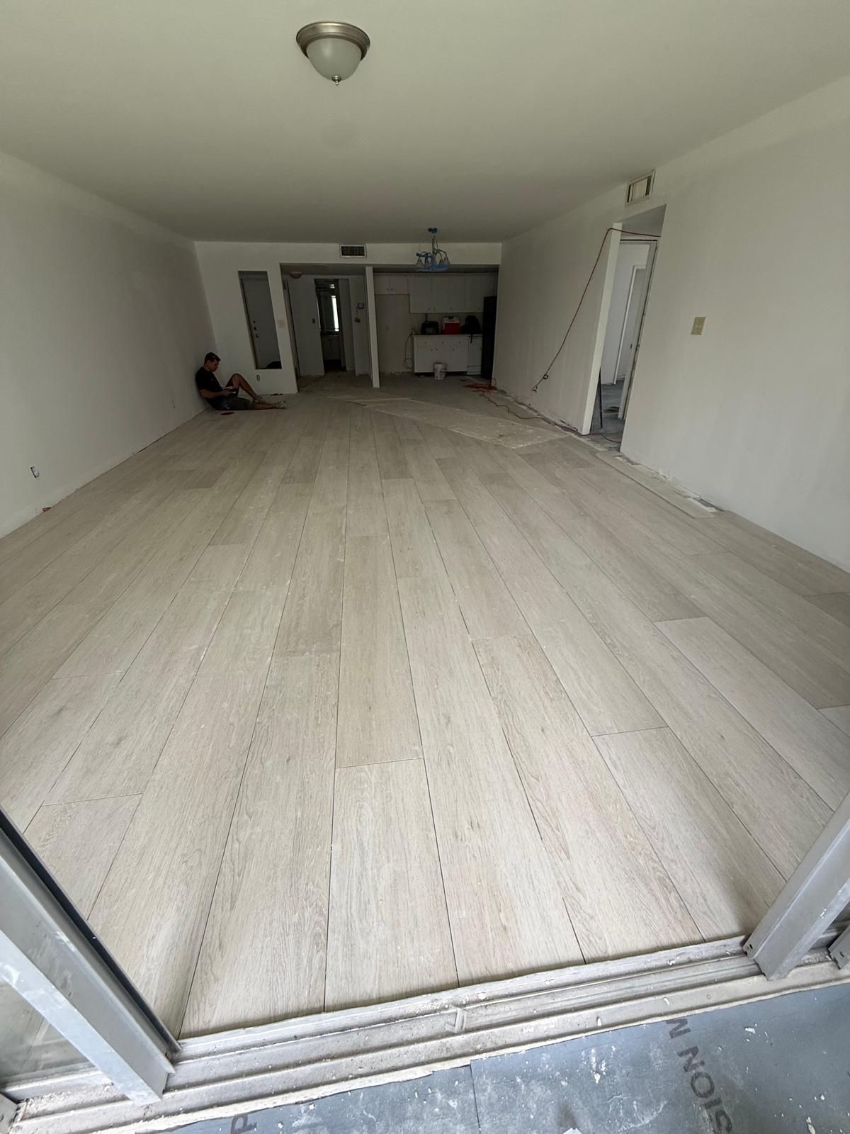 Dropped ceiling after