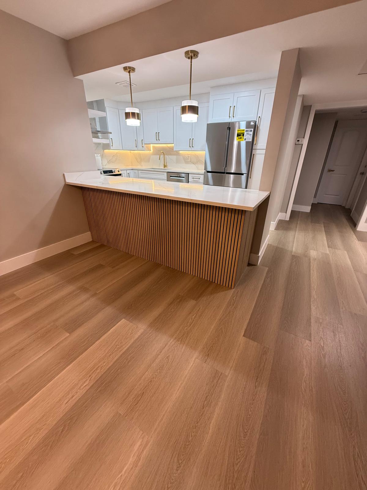 Kitchen open concept island Florida